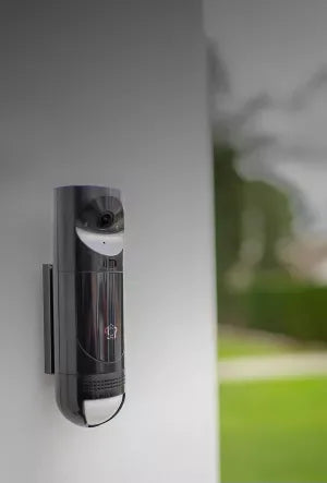 Caméra de surveillance pour des locaux professionnels