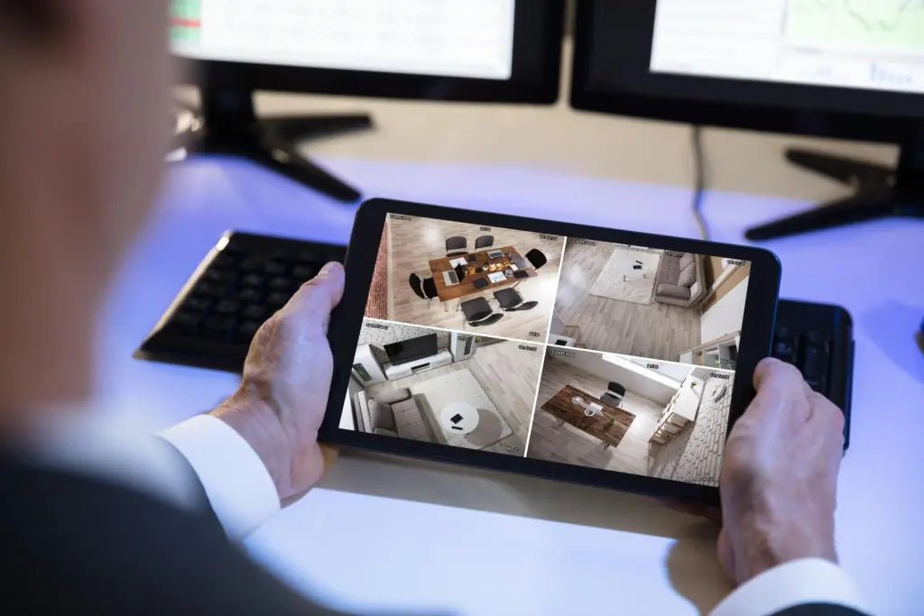 Levée de doute vidéo sur tablette avec plusieurs caméras