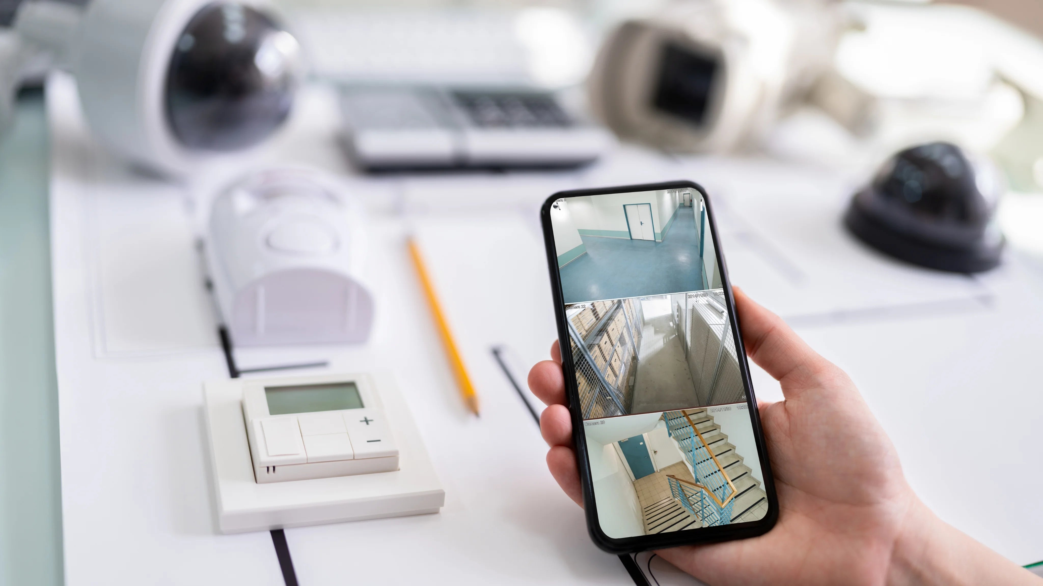 Application de vidéosurveillance sur smartphone